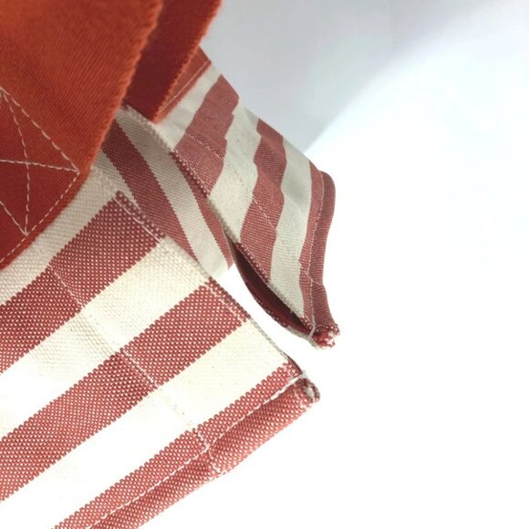 HERMES With porch Cannes GM Cannes GM Stripe Bag Tote Bag Beach bag Hand Bag - Picture 14 of 14